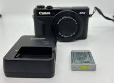 works fine     EXC     Canon PowerShot G7 X Mark II 20.1MP Digital Camera Black