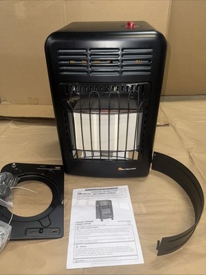 Mr. Heater 18,000 Btu Cabinet Propane Outdoor Space Heater With Hose
