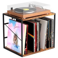 Vinyl Record Storage Holder for 80100LPs, Vinyl Record Stand Wall Mount with ...