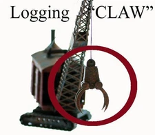 N Scale LOGGING CLAW Finished Model perfect for cranes or loads