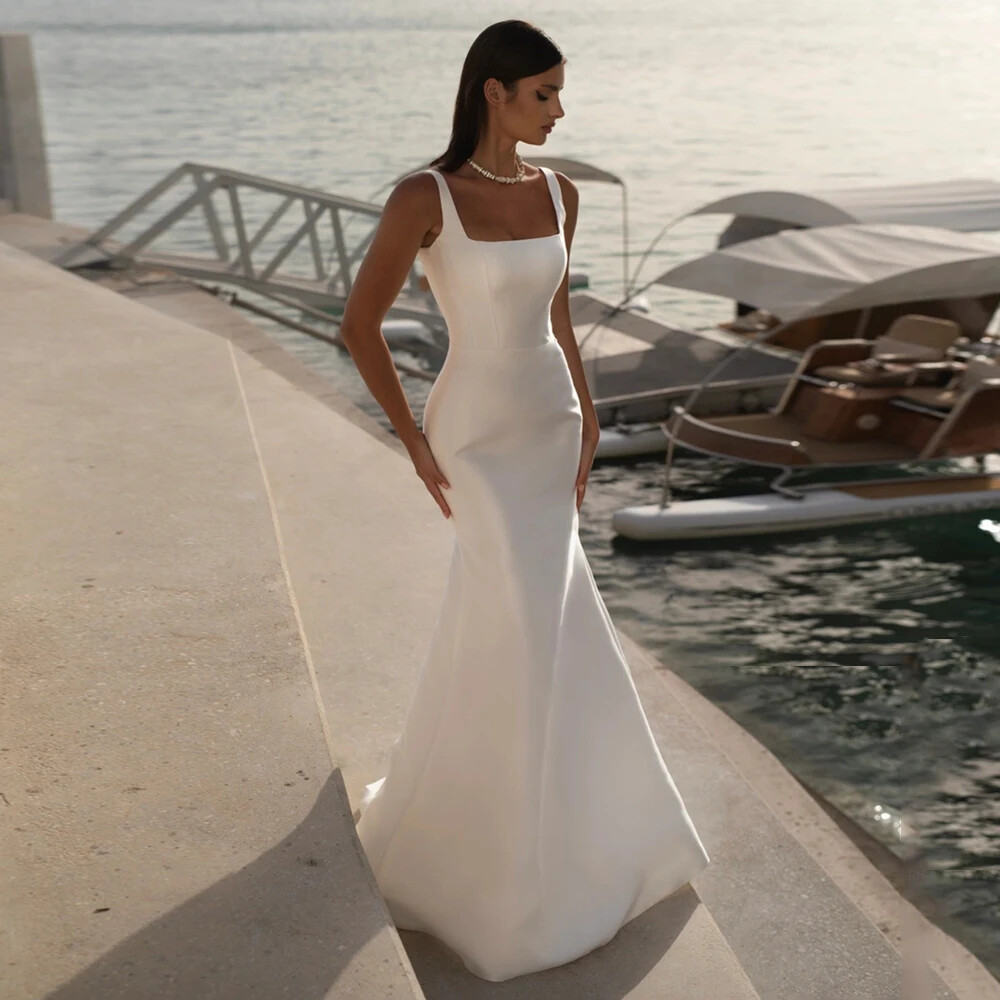 chinese dress ladies Carly Long-Sleeve Mermaid Wedding Dress