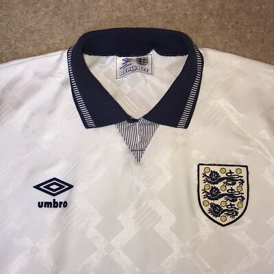 Official England 1990 World Cup shirt! NOT A Replica! Vintage Very