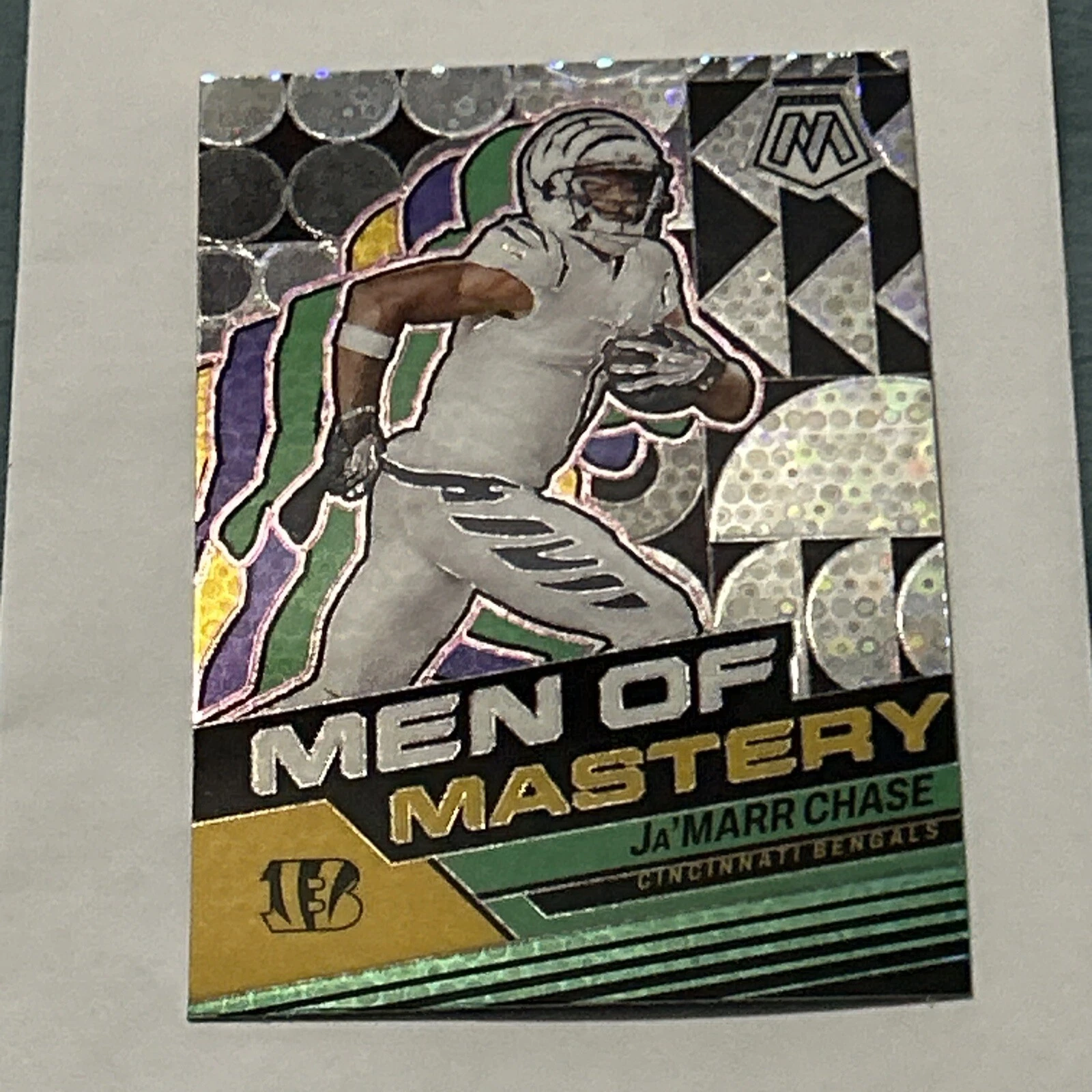 2024 Panini Mosaic - Men of Mastery 🔥 Silver No Huddle Prizm 🔥 Ja'Marr Chase