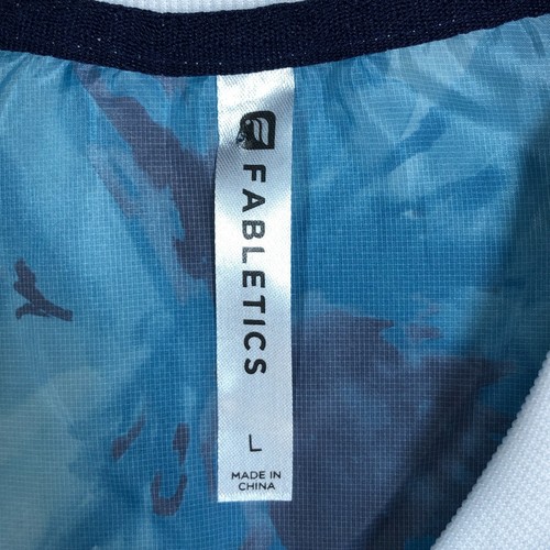 Giacca donna Fabletics Atlanta taglia large maglia leggera attiva zip davanti - Foto 10 di 13