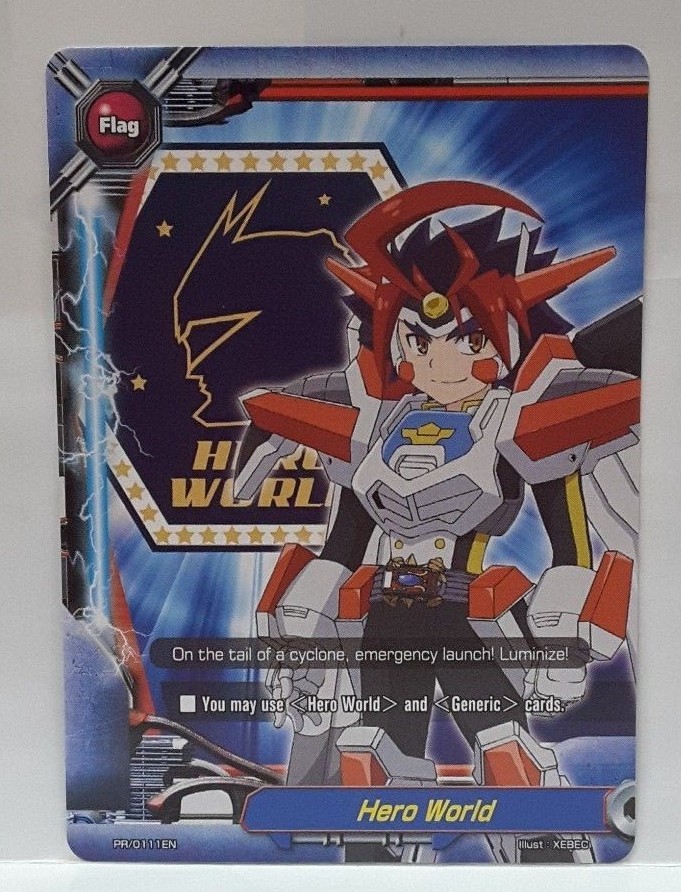 Bushiroad Future Card Buddyfight Hero World Flag PR/0111EN Near