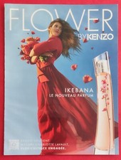 Press Ad: FLOWER by KENZO IKEBENA Le Nouveau Parfum Papier Glac�