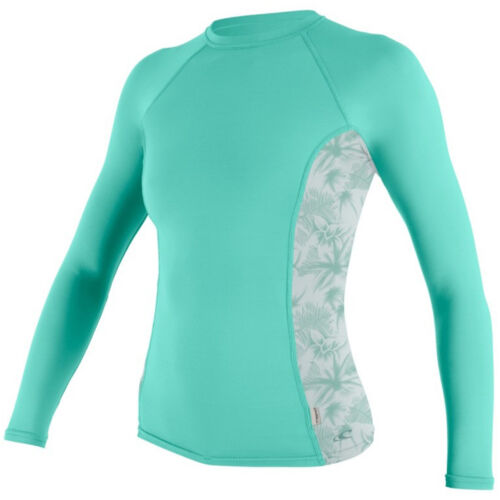 O'Neill Side Print Long Sleeve Rash Guard for Women - Picture 3 of 9