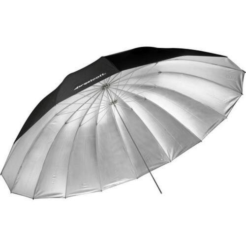 Westcott ombrello parabolico argento 7 piedi con copertura nera 4633 - Foto 1 di 1