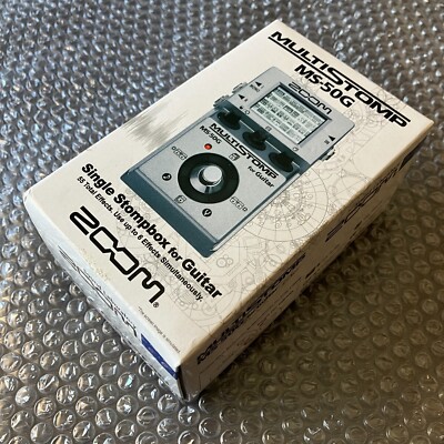 Zoom MS-50G MultiStomp Guitar Multi-Effects Pedal Used
