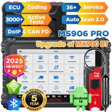 2025 Newest Autel MaxiSys MS906 Pro C0ding Full System Diagnostic Scanner Tool