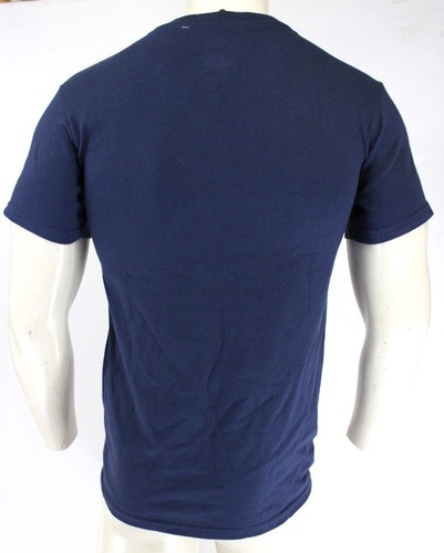 NFL St. Louis Rams Team Apparel Football Crew Neck T Shirt - Blue - SMALL - Picture 2 of 4