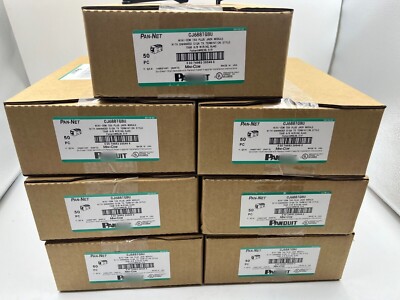 50PCS Panduit Giga TX Cat6 Network jack CJ688TGYL CJ688TGGR CJ688TGRD CJ688TGIW
