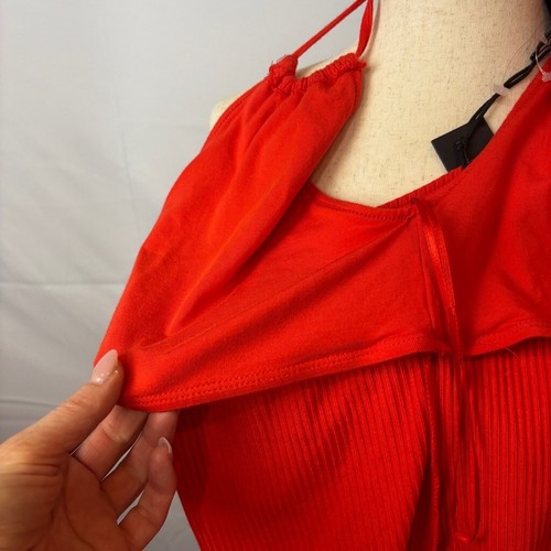 Nwt Women's The Range Halter Top Size S Red - Picture 7 of 8