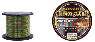 TEAM KARPFEN REGENBOGENLINIE 0,28/600 KONGER