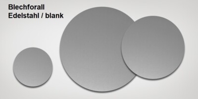 VA A2 Edelstahl Ronden  V2A Scheibe Platte Rund Blech 2mm Ø20mm - 250mm blank