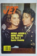MICHAEL JACKSON Brooke Shields February 27 1984 JET MAGAZINE Feb