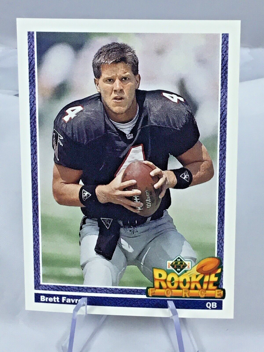 BRETT FAVRE 1991 UPPER DECK ROOKIE FORCE CARD #647 | eBay