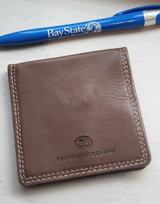  Sergio Tacchini Change Wallet Genuine Leather 