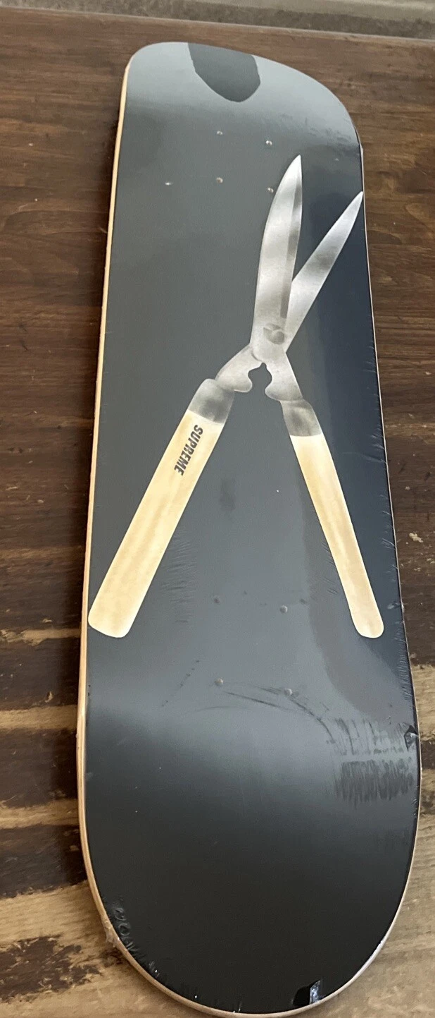 SUPREME SHEARS SKATEBOARD NOIR SS19 (NEUF) (100% AUTHENTIQUE)