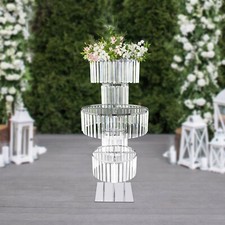 5 Tier Round Flower Stand for Wedding Reception Birthday Party Events Home Decor