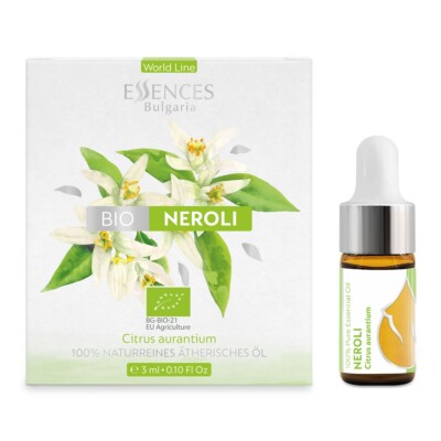 BIO Neroli (Citrus aurantium) - 100% Naturreines, Ätherisches Öl (3ml/ 5ml)