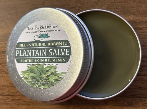All-Natural Organic Plantain Herbal Salve - Soothe Skin Ailments - Picture 6 of 9