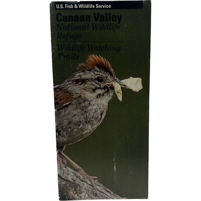   ️ Canaan Valley National Wildlife Refuge Watching Trails Brochure Bird   