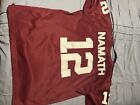 Adidas True School Joe Namath Jersey Alabama Crimson Tide Mens Sz 52 Stitched