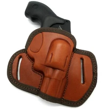 Cebeci Right Hand Leather Belt Holster S&W J-FRAME 36 637 638 442 642, 1-7/8"