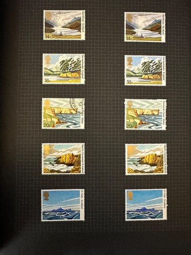 GB 88 Page Clean Album, Mint & Mirrored VFU CDS, Stamps Commemoratives (Video) - Picture 3 of 24