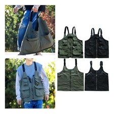 Barbecue Apron Outdoor Camping Vest with Multi Pockets