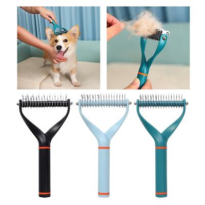 Pet Dematting Comb Dog Grooming Brush Hair Removal Comb