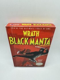 Wrath of the Black Manta Nintendo NES completo CIB