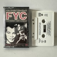 Fine Young Cannibals FYC : The Raw And The Cooked Cassette Tape 1988 MCA Records
