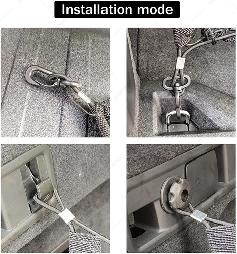 1PC Car Accessories Trunk Cargo Net Envelope Style Universal Car Interior Parts - Bild 17 von 17