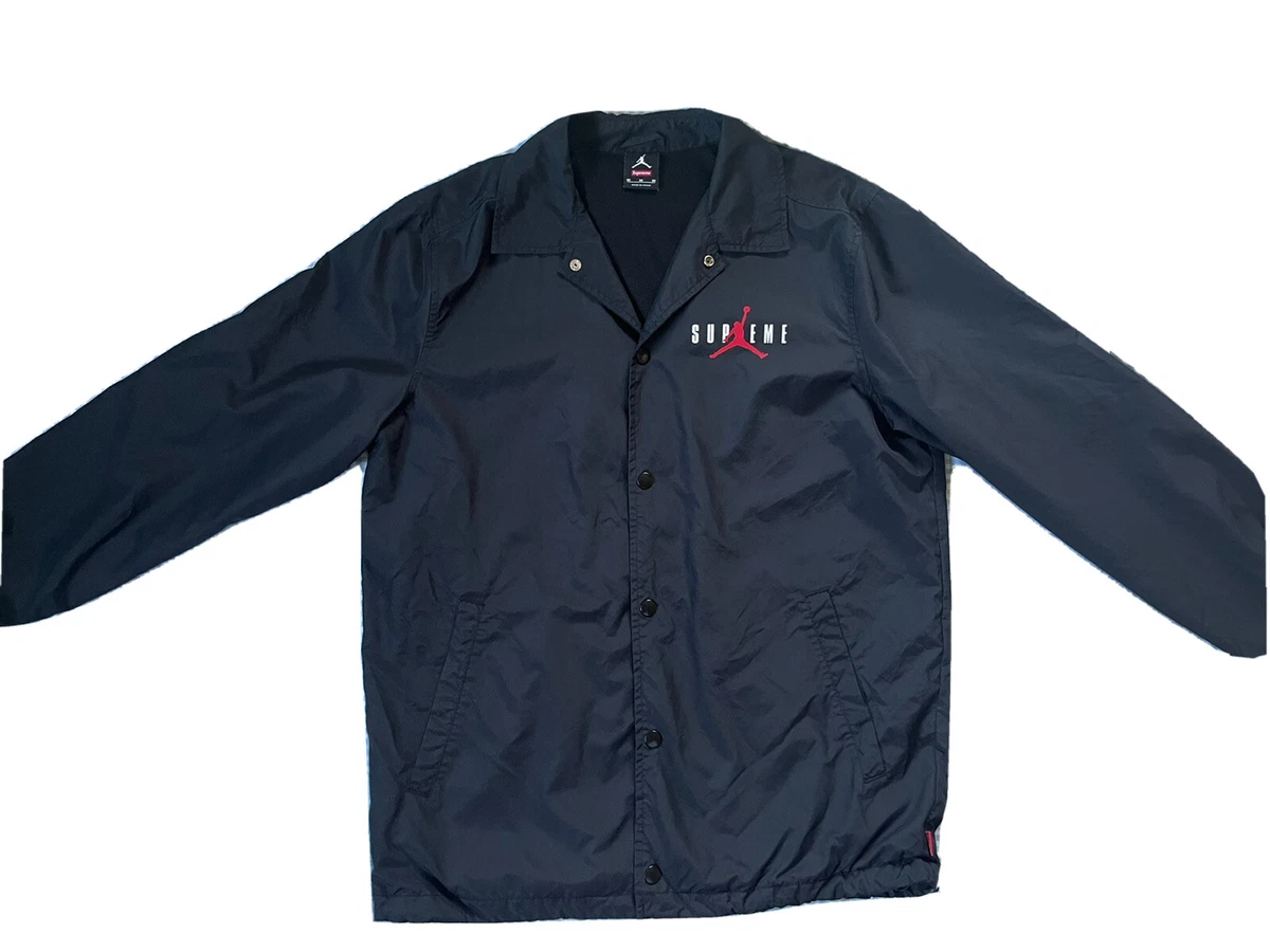 Supreme jordan coaches jacket sales