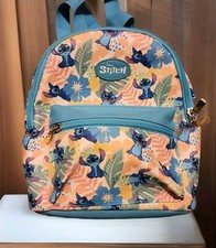 Disney Stitch Backpack BIOWORLD Tropical Character Design