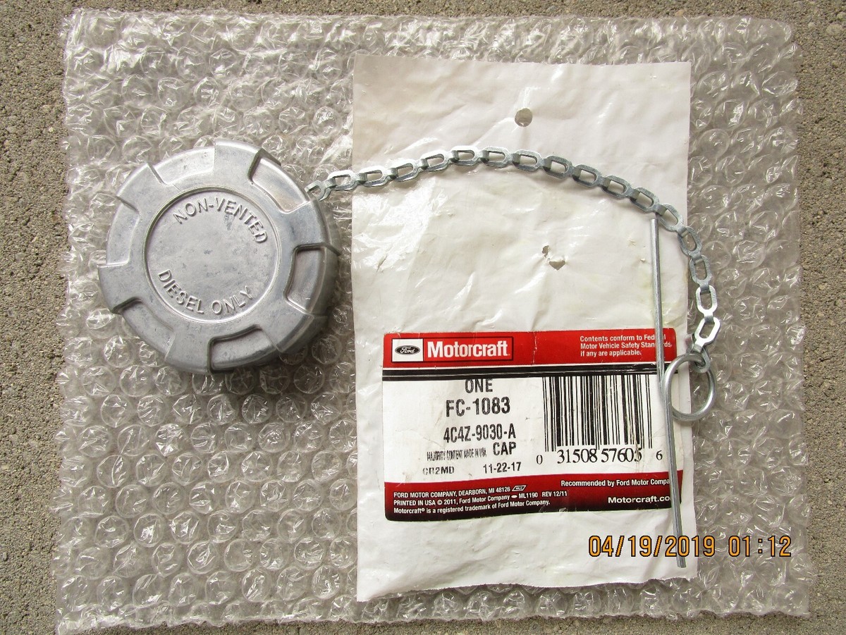 FORD 4C4Z-9030-A MOTORCRAFT FC1083 FUEL DIESEL TANK FILLER CAP W