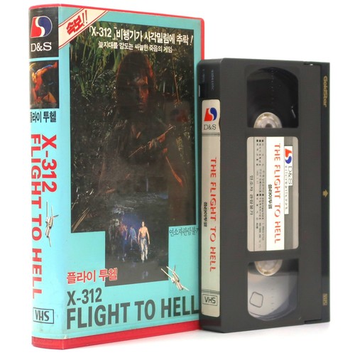 X-312 Flight To Hell (1971) Korean VHS Rental [NTSC] Korea Action Jesús Franco - Picture 1 of 6