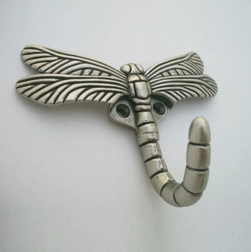 Retro Style Dragonfly Hooks Decorative Hooks Wall Hook Coat Hangers Rack Hooks - Picture 3 of 5