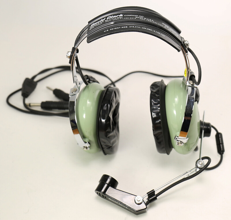 David Clark H10-30 Dual Plug Aviation Headset Lot Of 2 | 12507G10