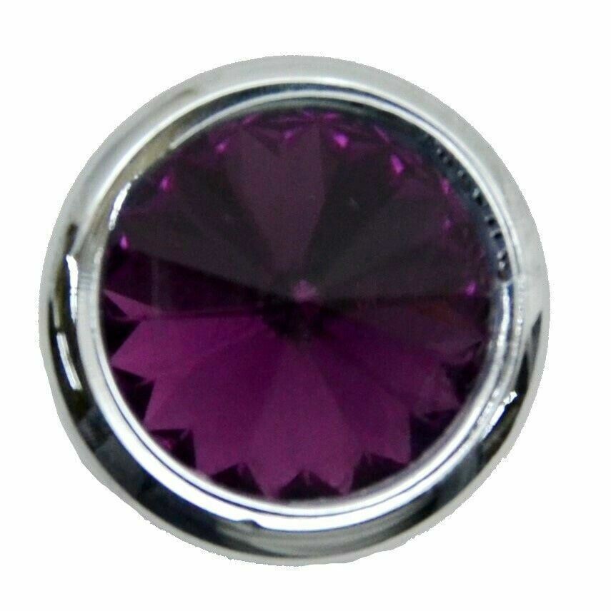 Grand General Toggle Switch Extensions – 1-7/8″ Tall, 3/8″ I.D., Purple Jewel Chrome – 2-Pack