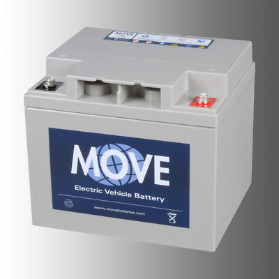 MOVE MPA50-12 AGM-Batterie 12V 50Ah für Elektro-Rollstuhl, Elektromobil 
