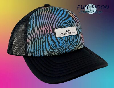 Boys Tarmac Quiksilver Hat New Quiksilver Magpie Coop Tarmac Mens