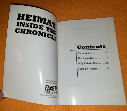 HEIMAT 1984 Choose BOX, 1 of 2 CASES or BOOK Edger Reitz GERMAN/Eng sub NO DISCS - Picture 9 of 11