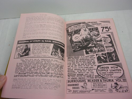 ERB-dom 46 Edgar Rice Burroughs fanzine 1971 VF+ Jim Garrison art Pirate Blood - Picture 3 of 5