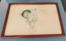 Vintage 1930s Bessie Pease Gutmann Print A Little Bit Of Heaven Victorian Art 