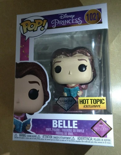 Funko Pop! Disney Princess: Belle (Diamond) Hot Topic Exclusive