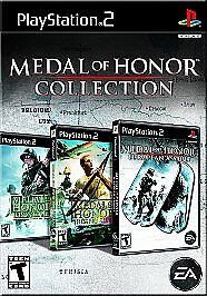 Medal of Honor Collection PS2 Sony PlayStation 2 Lot of 3 Game.USA GAME NEW  SEAL