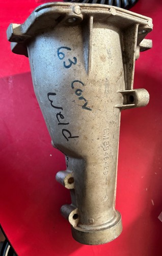 Muncie 4-Speed Trans Thin Tail Shaft Housing #38 46429 1963-65 Corvette